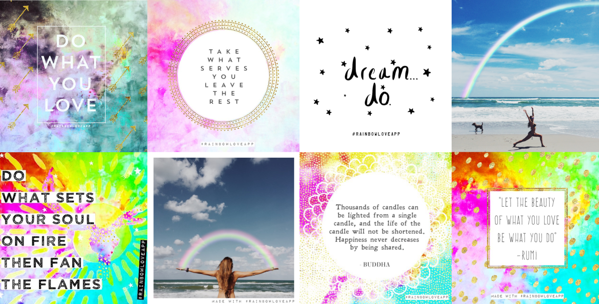 rainbow-love-app-collage-maker-make-quote-cards-add-rainbows-chakras-to-your-yoga-quotes